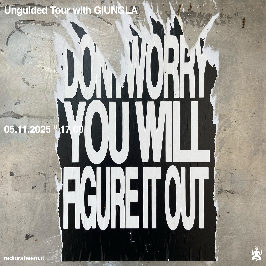 Unguided Tour with GIUNGLA 05/11/2025